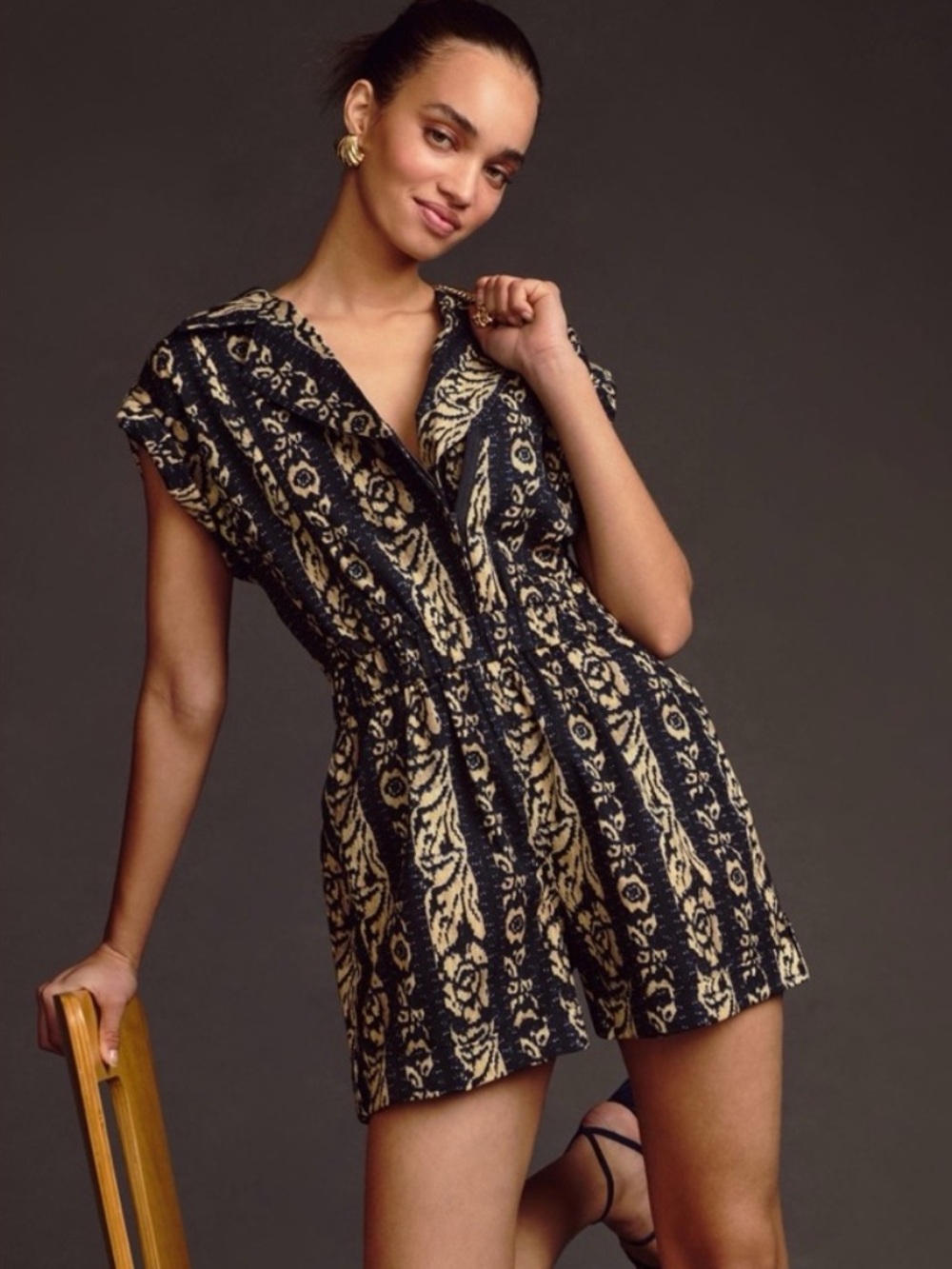 Anthropologie Tiny Ella Romper Size Large